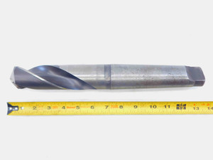 NATIONAL 1 3/4 O.D. HSS TWIST DRILL BIT MORSE TAPER #5 SHANK 4 1/2 LOC 1.75 MT5 - DE0546CP2