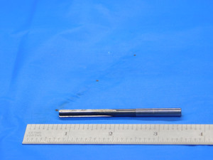 .1870" OD CARBIDE REAMER 3/16 SHANK 4 FL .187 .1870 .1875 -.0005 UNDERSIZE - DE0685AA3