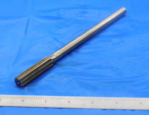 .3142" OD HSS CARBIDE TIPPED REAMER SHANK SPIRAL .3142 .3125 OVERSIZE 8 mm - DE0761LVR