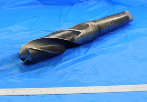 2 1/16 O.D. HSS TWIST DRILL BIT MORSE TAPER #5 SHANK 8" LOC 14" OAL 2.0625 MT5 - DE0926AK2