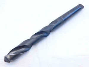 C-L 1 1/4 O.D. HSS TWIST DRILL BIT MORSE TAPER #4 SHANK 7 1/2 LOC 1.25 MT4 USA - DE0946AM3