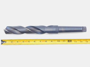 MORSE 1 1/2 O.D. HSS TWIST DRILL BIT MORSE TAPER #4 SHANK 7 1/2 LOC 1.5 MT4 - DE0943AM3