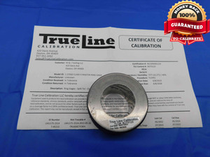1.3766 CL X MASTER PLAIN BORE RING GAGE 1.3750 +.0016 1 3/8 35 mm CERTIFIED - DW23796LVR