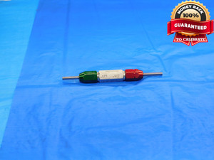 .1750 & .1820 PIN PLUG GAGE GO NO GO .1719 +.0031 11/64 4.623 mm .175 .182 - DE1117BB2