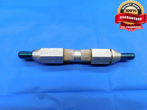 .200 40 NS 2 THREAD PLUG GAGE .2 .20 .2000 GO NO GO P.D.'S = .1838 & .1865 CHECK - DW23916RD