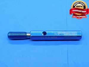 3/8 24 UNF 3A SET THREAD PLUG GAGE .375 .3750 GO ONLY P.D. = .3479 INSPECTION - DW23925RD