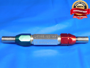 .4085 & .4100 CL XX PIN PLUG GAGE GO NO GO .4063 +.0022 13/32 10.376 mm .410 - HS0013AG3