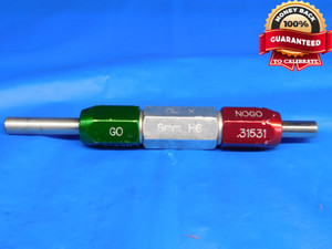 .31496 & .31531 CLASS X PIN PLUG GAGE GO NO GO .3125 +.0025 OVERSIZE 5/16 8 mm - HS0025RD