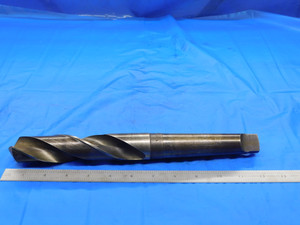 1 11/32 O.D. HSS TWIST DRILL BIT MORSE TAPER #4 SHANK 6" LOC 13" OAL 1.3437 MT4 - DE1148AK3