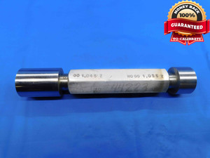 1.0450 & 1.0550 CL Z PIN PLUG GAGE GO NO GO 1.0469 1 3/64 26.797 1.045 1.055 - DW24020LVR
