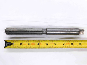 MORSE 7/8 O.D. HSS HAND REAMER 8 FLUTE .875 .8750 ONSIZE USA MADE - DE1504BMIN