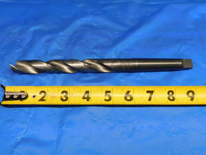 CLE-LINE 45/64 O.D. HSS BRAD POINT DRILL BIT MORSE TAPER #2 SHANK .7031 MT2 - HS0128AA3