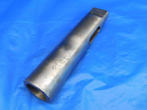 COLLIS MT#3 INSIDE TO MT#4 OUTSIDE MORSE TAPER ADAPTER SLEEVE 5 1/2 OAL MT3 MT4 - HS0155LVR
