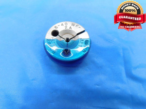 6 40 NF 2A THREAD RING GAGE #6 .138 .1380 GO ONLY P.D. = .1210 INSPECTION CHECK - DW24155RD