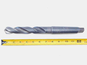 GTD 1 1/8 O.D. HSS TWIST DRILL BIT MORSE TAPER #4 SHANK 6 1/2 LOC 1.125 MT4 - AB0061BP2