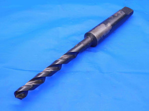 LS 13/32 O.D. HSS TWIST DRILL BIT MORSE TAPER #2 SHANK 3 1/4 LOC .4062 MT2 - AB0113BP2