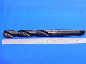DORMER 29/32 O.D. HSS TWIST DRILL BIT MORSE TAPER #3 SHANK 5 1/2 LOC .9062 MT3 - AB0117BP2