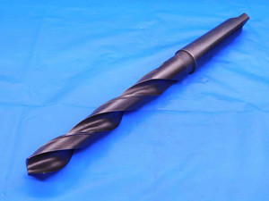 27/32 O.D. HSS TWIST DRILL BIT MORSE TAPER #3 SHANK 5 5/8 LOC 11" OAL .8437 MT3 - AB0139CK2