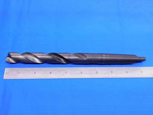 CLE LINE 45/64 O.D. HSS BRAD POINT DRILL BIT MORSE TAPER #2 SHANK .7031 MT2 - AB0125AA2