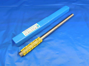 NEW HANNIBAL 0.4845 OD HSS CARBIDE TIPPED REAMER 6 FL .4845 .5000 UNDERSIZE - HS0249BW2