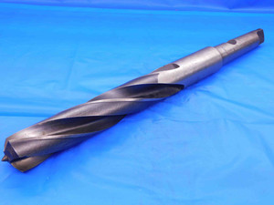 1.543 O.D. HSS TWIST DRILL BIT MORSE TAPER #4 SHANK 8" LOC 17" OAL MT4