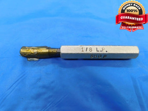 1/8 LP TAPERED PLAIN REFERENCE CHECK LINE PIPE THREAD PLUG GAGE .125 L.P. - DW24250BX2