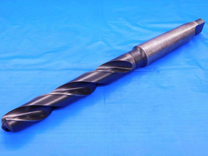 STANDARD 13/16 O.D. HSS TWIST DRILL BIT MORSE TAPER #3 SHANK 5" LOC .8125 MT3 - AB0191BP2