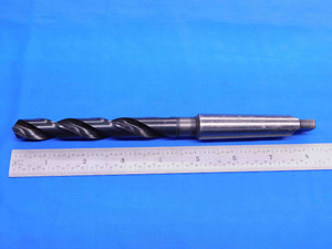 PTD 9/16 O.D. HSS TWIST DRILL BIT MORSE TAPER #3 SHANK 3 5/8 LOC .5625 MT3 USA - AB0193BP2