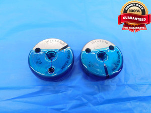 M11 X 1.5 6g SPECIAL VERMONT THREAD RING GAGES 11 GO NO GO PDS= 10.0254 & 9.9390 - DW24340RD