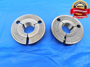 BUDGET MOD 1 3/16 40 THREAD RING GAGES 1.1875 GO NO GO P.D.'S = 1.1702 & 1.1666 - DW24367RD