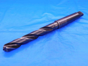 W&B 13/16 O.D. HSS TWIST DRILL BIT MORSE TAPER #3 SHANK 4 3/4 LOC .8125 MT3 USA - AB0236AK3