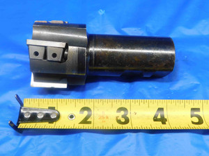 KENNAMETAL 2" DIA. SQUARE SHOULDER INDEXABLE END MILL 1.25" SHANK 4 FLUTE 2.0 - HS0415LVR