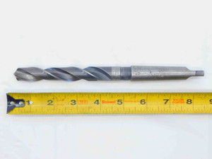 NATIONAL 41/64 O.D. HSS TWIST DRILL BIT MORSE TAPER #2 SHANK .6406 MT2 USA CNC - AB0279CK2