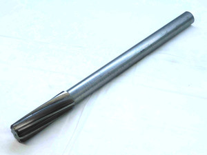 L & I 3/4 O.D. HSS CHUCKING REAMER SPIRAL 8 FLUTE .75 .7500 ONSIZE 19 mm USA - HS0429LVR
