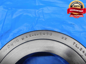 4.2490 CL XX MASTER PLAIN BORE RING GAGE 4.2500 -.0010 4 1/4 108 mm 4.249 - AW0071FKB