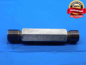 BUDGET 1 1/16 18 NEF 3 THREAD PLUG GAGE 1.0625 GO NO GO PD'S = 1.0264 & 1.0300 - DW24551RD