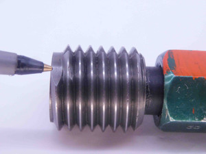 1" 8 NC 3 THREAD PLUG GAGE 1.0 1.00 1.000 GO NO GO P.D.'S = .9188 & .9242 UNC-3 - DW24621RD