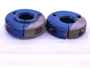 1 1/8 7 NC 3 THREAD RING GAGES 1.125 GO NO GO P.D.'S = 1.0322 & 1.0263 UNC-3 - DW24616RD