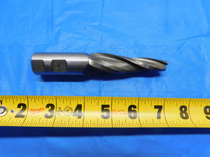 CONICAL ABOUT .480 X 1" O.D. TAPERED HSS END MILL 1" SHANK 3 FL B813 5 DEGREE - AW0117BR2