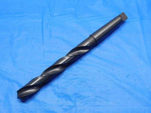 7/8 O.D. HSS TWIST DRILL BIT MORSE TAPER #3 SHANK 5 1/2 LOC 11" OAL .875 MT3 - AW0149LVR