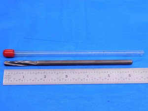 0.252 OD CARBIDE REAMER SPIRAL 4 FL .252 .2520 1/4 .2500 +.0020 OVERSIZE 6" OAL - AB0343CP2
