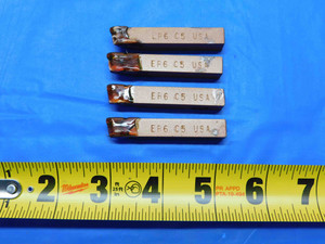 4pcs NEW ACT 3/8" SQUARE SHANK ER6 C5 CARBIDE BRAZED LATHE TURNING TOOL BIT - AW0216AN3