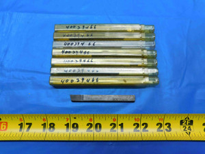7pcs .185" WIDTH X 1/4" HEIGHT CARBIDE BRAZED LATHE TURNING TOOL BIT #40039466  - AW0234AN3