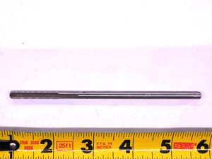 0.204 OD HSS REAMER 0.195 SHANK 6 FL .204 .2040 13/64 .2188 -.0148 UNDERSIZE #6 - HS0583AP3