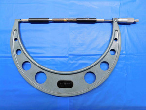 MITUTOYO MECHANICAL OUTSIDE MICROMETER .0001 10-11" W/ STANDARD NO. 103-225A