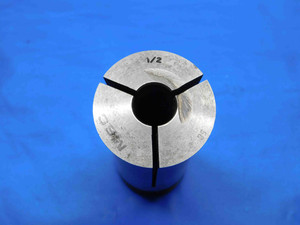 1/2" 5C MILLING LATHE TURNING COLLET .500 CAPACITY ROUND SMOOTH .5 .5000 5-C - AW0238AP3