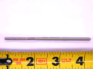 TRI-ANGLE 0.1245 OD HSS REAMER 0.115 SHANK 4 FL .1245 1/8 .1250 -.0005 UNDERSIZE - HS0798CP2