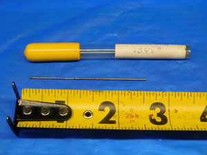 L&I 0.042 OD HSS REAMER 4 FL .042 .0420 1/32 .0313 +.0107 OVERSIZE #58 1 mm - HS0799CP2
