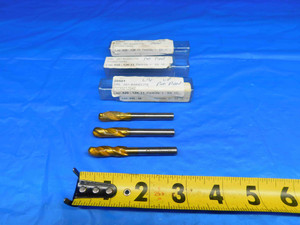 3pcs LETTER G TiN COATED HSS DRILL BIT 0.261 SHANK 3/4 LOC .261 6.6 mm GUHRING - HS0813CU2