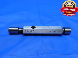 .5770 & .5820 PIN PLUG GAGE GO NO GO .5781 -.0011 37/64 14.783 mm .577 .582 - RB0037AG3